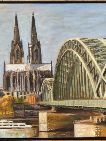 Cologne Bridge to the Cathedral
